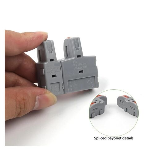 Universal Compact Wiring Splicing Conector 5 PCS Wire Cable Connectors SPL-42 Universal Compact Splitter Electrical Conductors Push-in Home Terminal Block(NV-F15AO) in Saudi Arabia