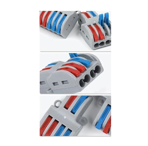 Universal Compact Wiring Splicing Conector 5 PCS Wire Cable Connectors SPL-42 Universal Compact Splitter Electrical Conductors Push-in Home Terminal Block(NV-F15AO) in Saudi Arabia