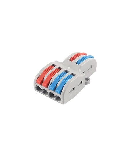 Universal Compact Wiring Splicing Conector 5 PCS Wire Cable Connectors SPL-42 Universal Compact Splitter Electrical Conductors Push-in Home Terminal Block(NV-F15AO) in Saudi Arabia