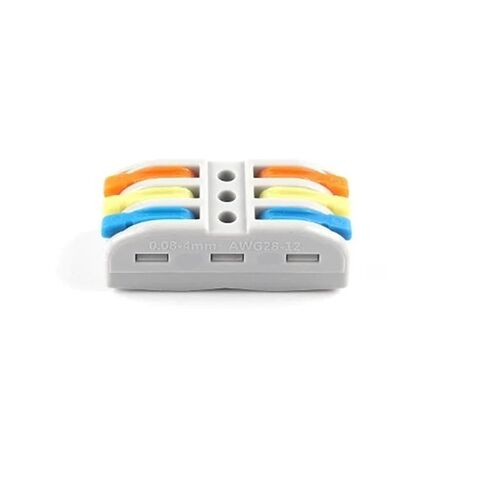 Universal Compact Wiring Splicing Conector 5 PCS Wire Cable Connectors SPL-42 Universal Compact Splitter Electrical Conductors Push-in Home Terminal Block(NV-F15AO) in Saudi Arabia