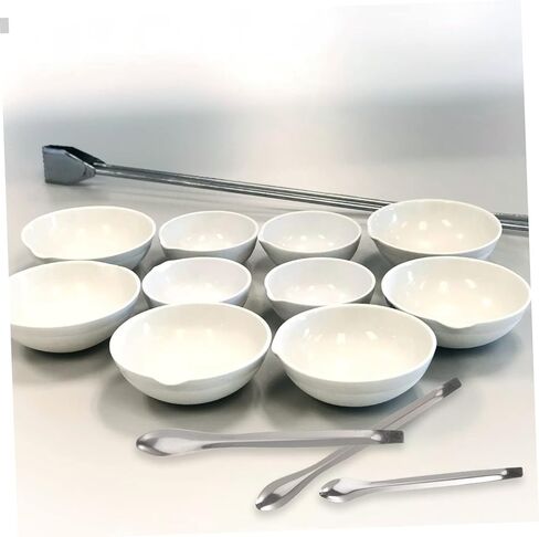 12Pcs Stainless Steel Measuring Scoop for Laboratory Use Sampling Spoons for Chemical and Experiments Compact Design for Easy Handling in Saudi Arabia