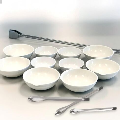 Alipis 12pcs Stainless Steel Lab Measuring Spoon Sampling Scoops Lab Table Spoons Teaspoons Tool in Saudi Arabia