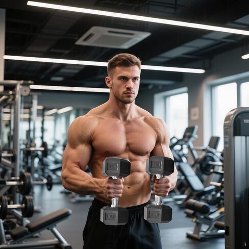 مجموعة دمبل مكونة من 5 أزواج، أوزان مطاطية سداسية خالية بدون حامل، معدات رياضية منزلية شديدة التحمل لتدريب القوة، تدريبات لكامل الجسم in Kuwait