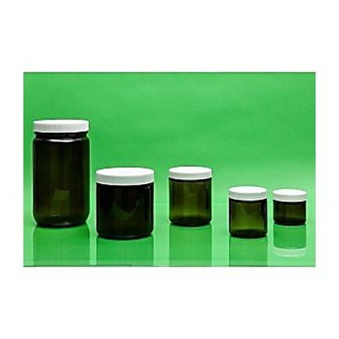 وعاء شفاف ذو جوانب مستقيمة سعة 16 أونصة مُجمَّع بغطاء مبطن من 89-400 PTFE in Saudi Arabia