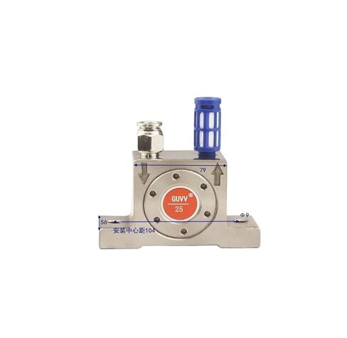 Stainless Steel Vibrator GUVV-06 10 25 36 Pneumatic Turbine Free of Copper and zinc silo unloading Pneumatic oscillator(GUVV-36) in Saudi Arabia