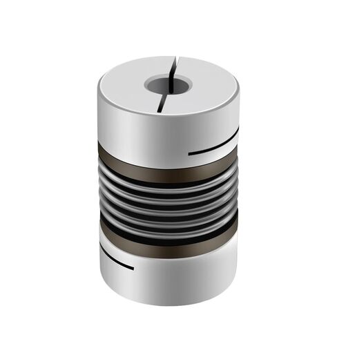 2 قطعة اقتران مموج D32L47 10/12/14/16/18 مللي متر CNC سبائك الألومنيوم لمحرك متدرج مقرنة رمح وصلات طابعة ثلاثية الأبعاد (12.7X16) in Kuwait