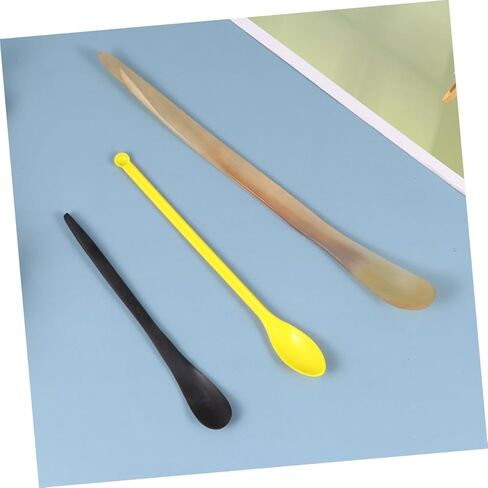 8 قطع من ملاعق أخذ العينات المحمولة من Holibanna للاستخدام في المختبر، مقبض طويل للزجاجات العميقة، لون عشوائي، خفيفة الوزن وعملية لاحتياجات التجربة in Kuwait
