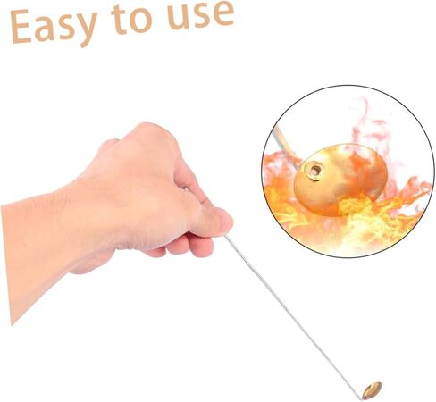 ABOOFAN 15pcs Copper Combustion Spoons for Laboratory Use Burning Spoons for Solid Material Testing for Schools and Science Experiments in Saudi Arabia