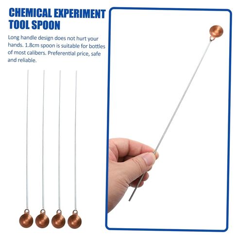 10pcs Combustion Spoons Burning Spoons for Chemical Experiments Laboratory Supplies in Saudi Arabia