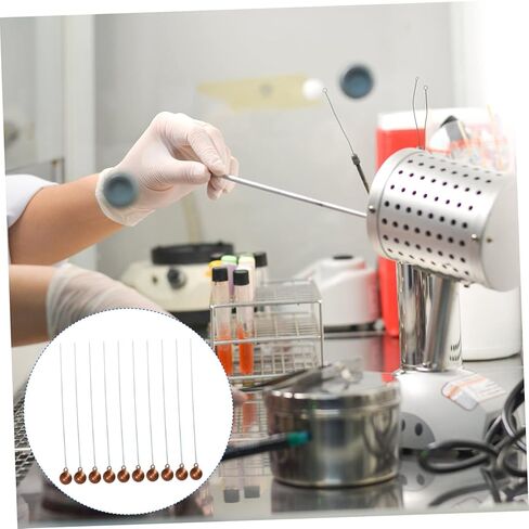 10pcs Combustion Spoons Burning Spoons for Chemical Experiments Laboratory Supplies in Saudi Arabia
