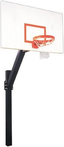 First Team Legend Excel Steel In Ground Fixed Height Basketball System44; Purple in Saudi Arabia