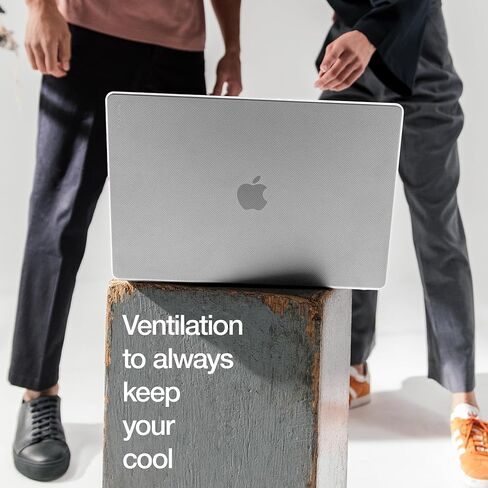 Incase Dots Hardshell مع Makrolon® - Macbook Pro 14 Inch Case - 2024 ، 2023 ، 2022 ، 2021 ، M4 ، M3 ، M2 ، M1 - MacBook Case ، غطاء محمول ، قذيفة صلبة واقية ، مقاومة للخدش - غابة خضراء in Saudi Arabia