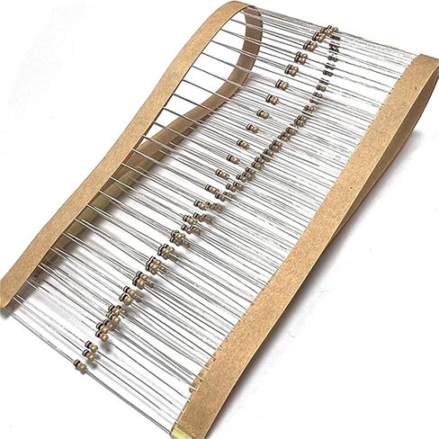 1/8W Carbon Film Resistor 5% 0R 1R 10R 100R 1K 10K 100K 1M 1 10 100 R K Ohm 0.125W 0R-1M(CF 0.125W 9K1 100pcs) in Saudi Arabia