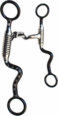 CHALLENGER Western Comfort Jointed Low-Port Swivel Mouth Long Shank Futurity Bit 35636 in Saudi Arabia