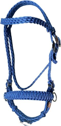 حصان لجام حصان بدون قطع، سحب جانبي، هاكامور، أزرق ملكي in Kuwait