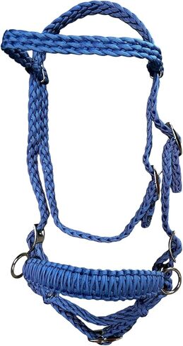 حصان لجام حصان بدون قطع، سحب جانبي، هاكامور، أزرق ملكي in Kuwait