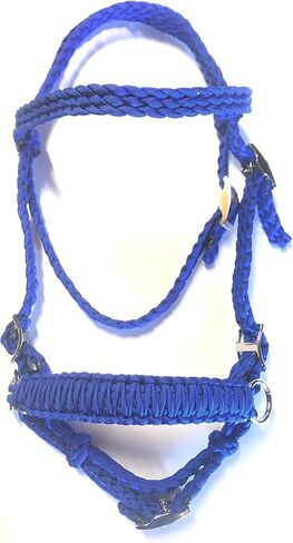 حصان لجام حصان بدون قطع، سحب جانبي، هاكامور، أزرق ملكي in Kuwait