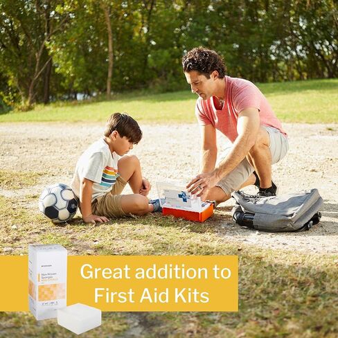 McKesson Non-Woven Sponges, Non-Sterile, 4-Ply, Polyester/Rayon, 4 in x 4 in, 200 per Pack, 10 Packs, 2000 Total in Kuwait