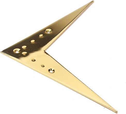 BESPORTBLE Vee Flying Tailpiece Guitar Bridge Metal V-shape Iron Plate Guitar Tailpiece Solid Sturdy Easy to Use in Saudi Arabia