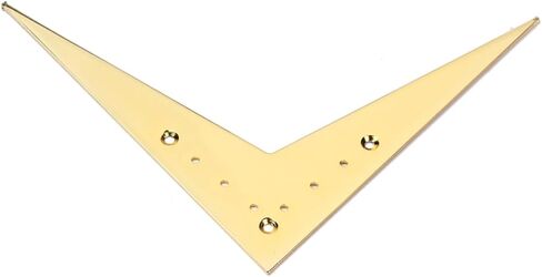 BESPORTBLE Vee Flying Tailpiece Guitar Bridge Metal V-shape Iron Plate Guitar Tailpiece Solid Sturdy Easy to Use in Saudi Arabia