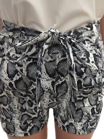 Womens 2 قطعة زي أزياء رسالة Snakekin Prate in Kuwait