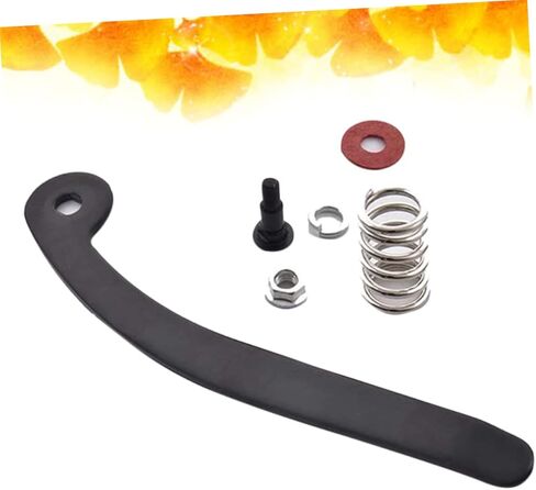 Holibanna Guitar Tailpiece Black Tremolo Bridge Compatible with Bigsby Durable Material for Lasting Use Includes Spring and Screw Replacement for Electric Guitar in Saudi Arabia