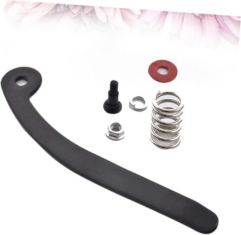 Holibanna Guitar Tailpiece Black Tremolo Bridge Compatible with Bigsby Durable Material for Lasting Use Includes Spring and Screw Replacement for Electric Guitar in Saudi Arabia