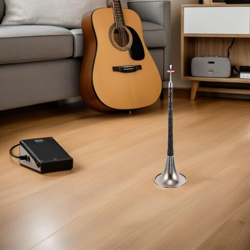 BESTYASH D Key Chinese Suona Instrument Resin Abs Silver-plated Bell, High-strength Corrosion-resistant Traditional Woodwind for Beginners, Portable Folk Wind Instrument for Cultural Events in Kuwait