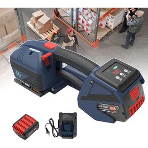 Electric Banding Machine,Portable Strapping Tool,Automatic Pallet Strapper,Nonslip Handle,for Packaging Box Pallet in Saudi Arabia