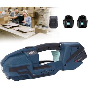 Automatic Strapping Device,Handheld Banding Tools,Tensioner and Cutter 2 in 1,Adjustable Tightening Time,for Pallet Packaging in Saudi Arabia