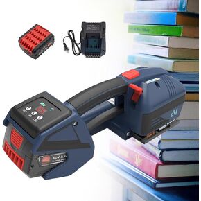 Digital Banding Tool,Cordless Pallet Baler,Strapping Device,Adjustable Tension,Nonslip Handle,for Pallet Packaging in Saudi Arabia