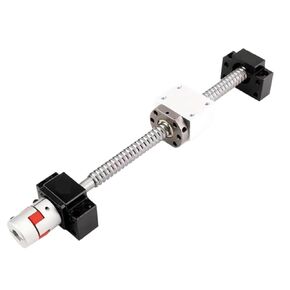 Linear Motion Ball Screw Machine Parts SFU2010 Ball Screw with RM2010 Ball Screw Nut BKBF15 DSG20H with 1050mm-1500mm for Parts Processing(1050mm) in Kuwait