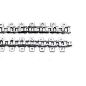 1PC 304 Stainless Steel Industrial Roller Chain with Ear Drive 06B 08B 10A for 1.5 Meter Conveyor Belt Transmission(08B-1,1 Ear 1 Hole) in Saudi Arabia