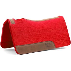 Jeffers WoolLuxe 100% Wool Felt Saddle Pad for Horses – Shock Absorbing, Breathable Equestrian Pad Horse Back Protection in Kuwait