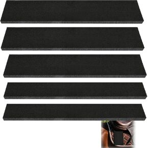 5 قطع من حشوات وسادة السرج الممتصة للصدمات بمقاسين لركوب الخيل وأداء الفروسية وتعديل مريح للسرج، واستبدال حشوات إسفنجية الذاكرة لدعم وسادة ركوب الخيل in Kuwait