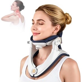 Cervical Neck Traction Device -FSA Eligible HSA Eligible,Adjustable Neck Stretcher,Lightweight Neck Support Brace For Cervical Spine Decompression,Pain Relief Neck Decompression Tension Relief in Saudi Arabia