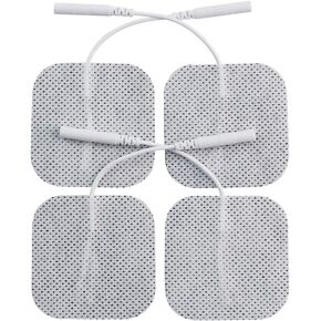 KS Premium TENS/EMS Unit 40 PCS Electrode Pads 2"x2" in. Reusable Self Stick Gel Carbon Electrodes in Kuwait