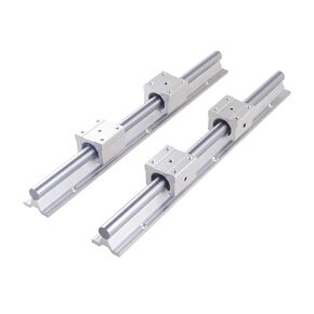 دليل خطي SBR12 2 أدلة خطية 300 400 500 800 1000 1500 + 4pcsSBR12UU كتلة أجزاء CNC (500 مم) in Kuwait