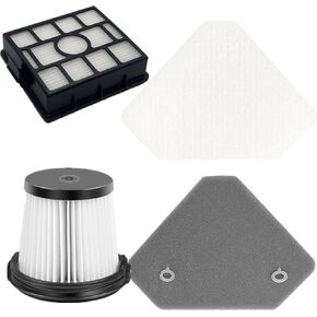 BU3521 BU3120 BU3121 BU3523 فلتر HEPA متوافق مع Shark BU3521 عصا لاسلكية خفيفة الوزن نظيفة، BU3523 عصا لاسلكية نظيفة وفارغة، نظام إفراغ تلقائي، أجزاء # XPRFIW1000، XFBU3000. in Kuwait