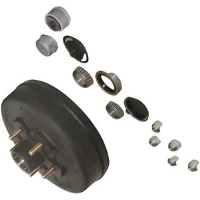 Pre-Greased 10" Hub Drum Kit, 3.5K, 5 x 4.5, 1/2" Studs (19-100) in Kuwait