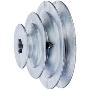 Replacement for Compatible with Chicago Die Cast 2/3 / 4 in. D X 5/8 in. D Zinc V-Groove 3-Step Pulley in Kuwait
