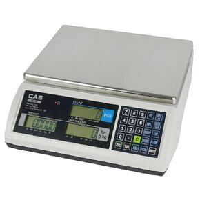 CAS EC2-30 Digital Counting Scale for Small Parts - 30lb Capacity NTEP Certified Industrial Scale - Features a 0.002 Readability and 200 Preset Keys - Steel Platter & AC Adapter Included in Kuwait