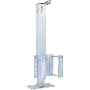 Gecheer Heavy Duty Trailer Jack with Drop Leg, Fixed Mount, 28.6 in Lift, 2500 lb Capacity, Bolt-On Design for 3" x 5" Trailer Frames in Kuwait