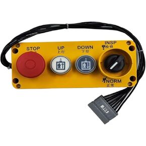 صندوق فحص المصعد ينطبق على 3300/5400/5500 مقبض صندوق صيانة خزانة التحكم في المصعد 59712097 57612657 (3600 منفذ اختبار 9 سنون) in Kuwait