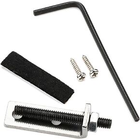 سدادة جسر معدنية من تريمولو مثبتة على شكل جسر جيتار كهربائي، قضيب دعم الآلات الموسيقية المعدنية، أجزاء جيتار، 3.46 × 1.0 × 0.07 سم، كما تظهر الصورة in Kuwait