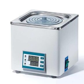 حمام مائي للمختبر الرقمي، حمام مائي ترموستاتي رقمي بقدرة 300 وات، وعاء تسخين RT-100 درجة مئوية، سعة 3 لتر، وظيفة مقاومة الحرق والتوقيت الجاف، التحكم في درجة الحرارة PID، للمواد الكيميائية والبيولوجية in Kuwait