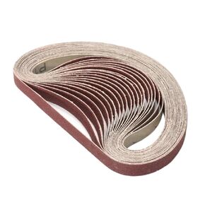 520mm x 20mm Sanding Belts for Belt Sander, Polishing, Rust Removal, and Soft Metal Finishing Abrasive Fabric in Kuwait