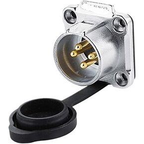 LP20 Industrial Aviation 4-pin Connector LED Power Cable Power Signal Pin(Male plug) in Kuwait