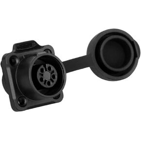 LP12 miniature aviation and socket 5 core 5 hole IP68 industrial 5A connector(Flange female seat) in Kuwait