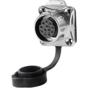 Industrial aviation 12 core LP20 with fence equipment male and female connector(Four hole formal wear) in Kuwait